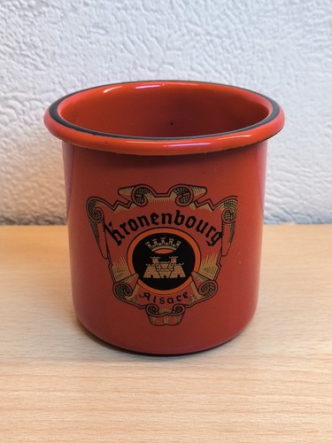 Chope tasse émaillée bière - Émaillée,
