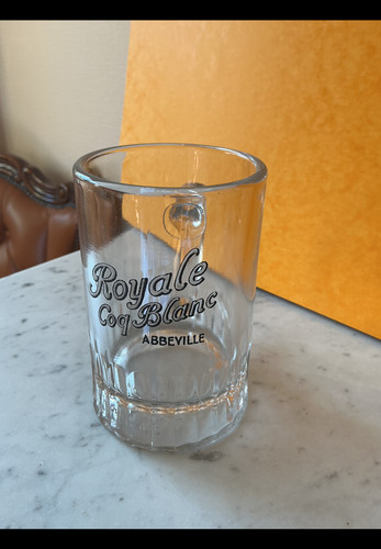 Chope biére émaillée - chope,